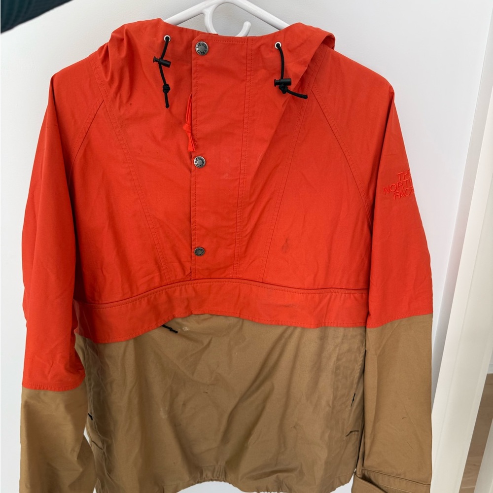 The North Face Orange and Gray Jacket